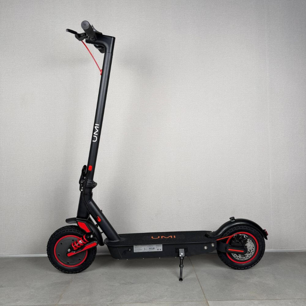 Електросамокат UMI U9 Ultra S Black 600W 36V — до 30 км/год, колеса 10", амортизація, Фото 8