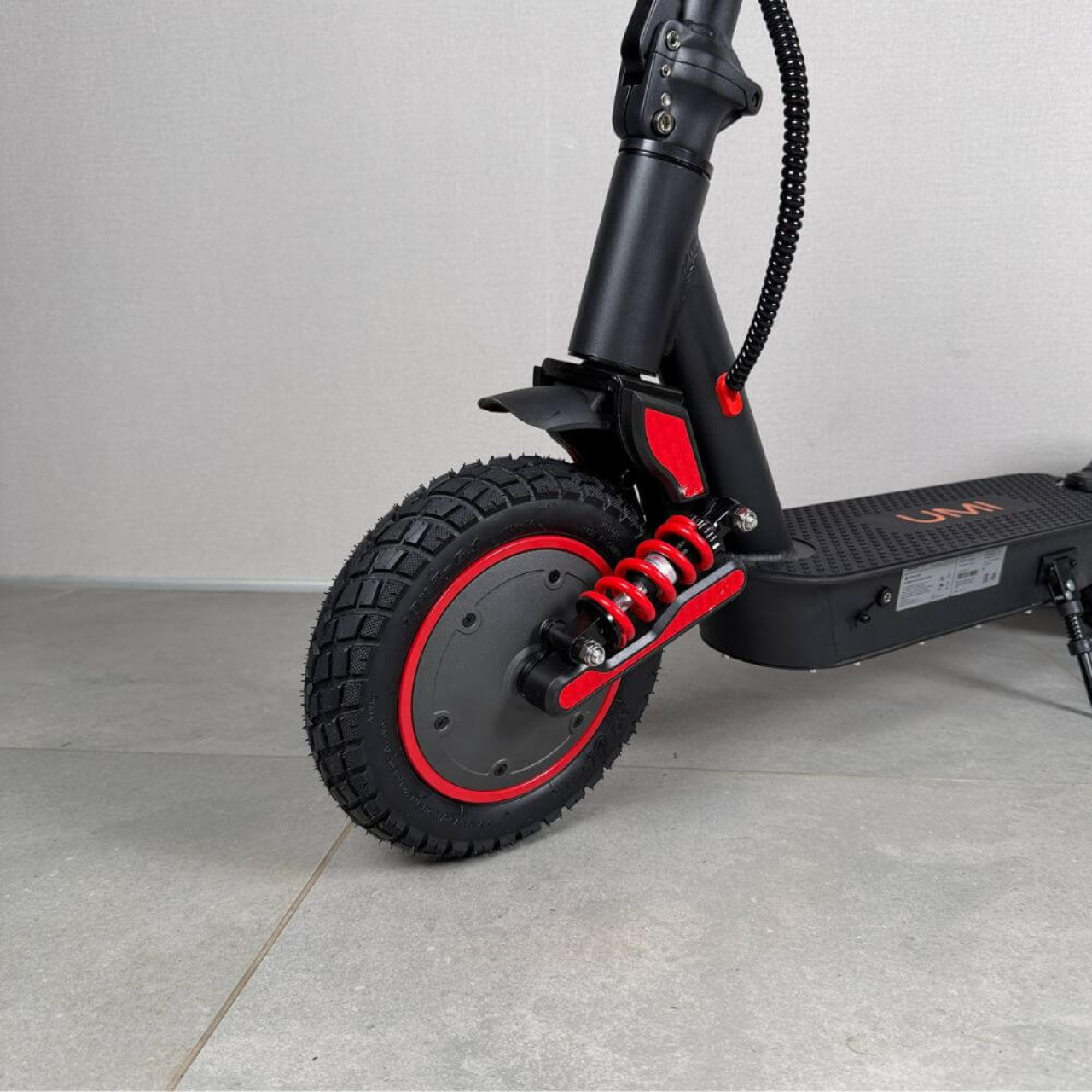 Електросамокат UMI U9 Ultra S Black 600W 36V — до 30 км/год, колеса 10", амортизація, Фото 9