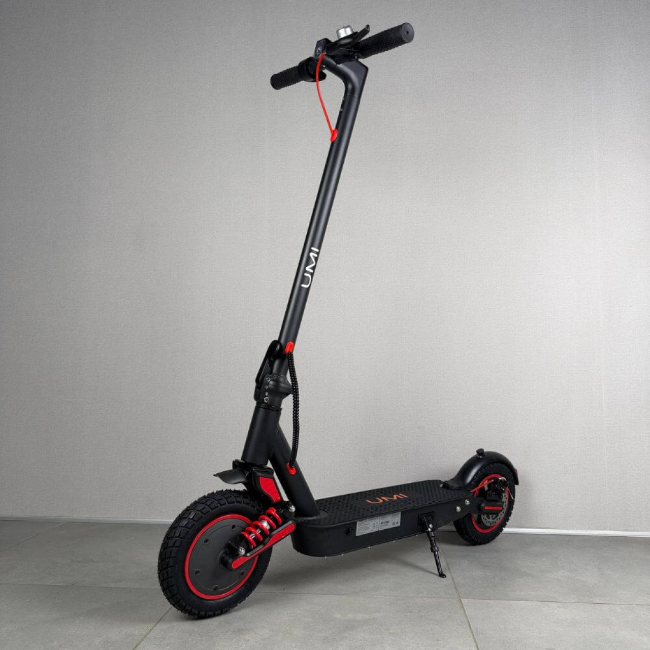 Електросамокат UMI U9 Ultra S Black 600W 36V — до 30 км/год, колеса 10", амортизація, Фото 1