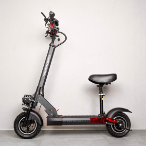 Електросамокат Kugoo Kirin M4 Pro Plus 1200W 48V 18Ah з сидінням, подвійною амортизацією та NFC