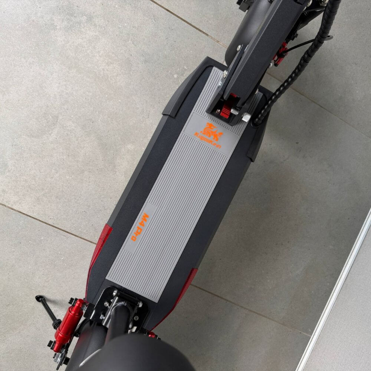Електросамокат KUGOO KIRIN M4 PRO 1000W 18Ah — до 45 км/год, 10", із сидінням, Фото 9