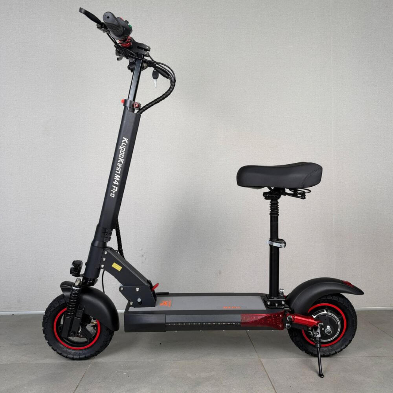 Електросамокат KUGOO KIRIN M4 PRO 1000W 18Ah — до 45 км/год, 10", із сидінням, Фото 8