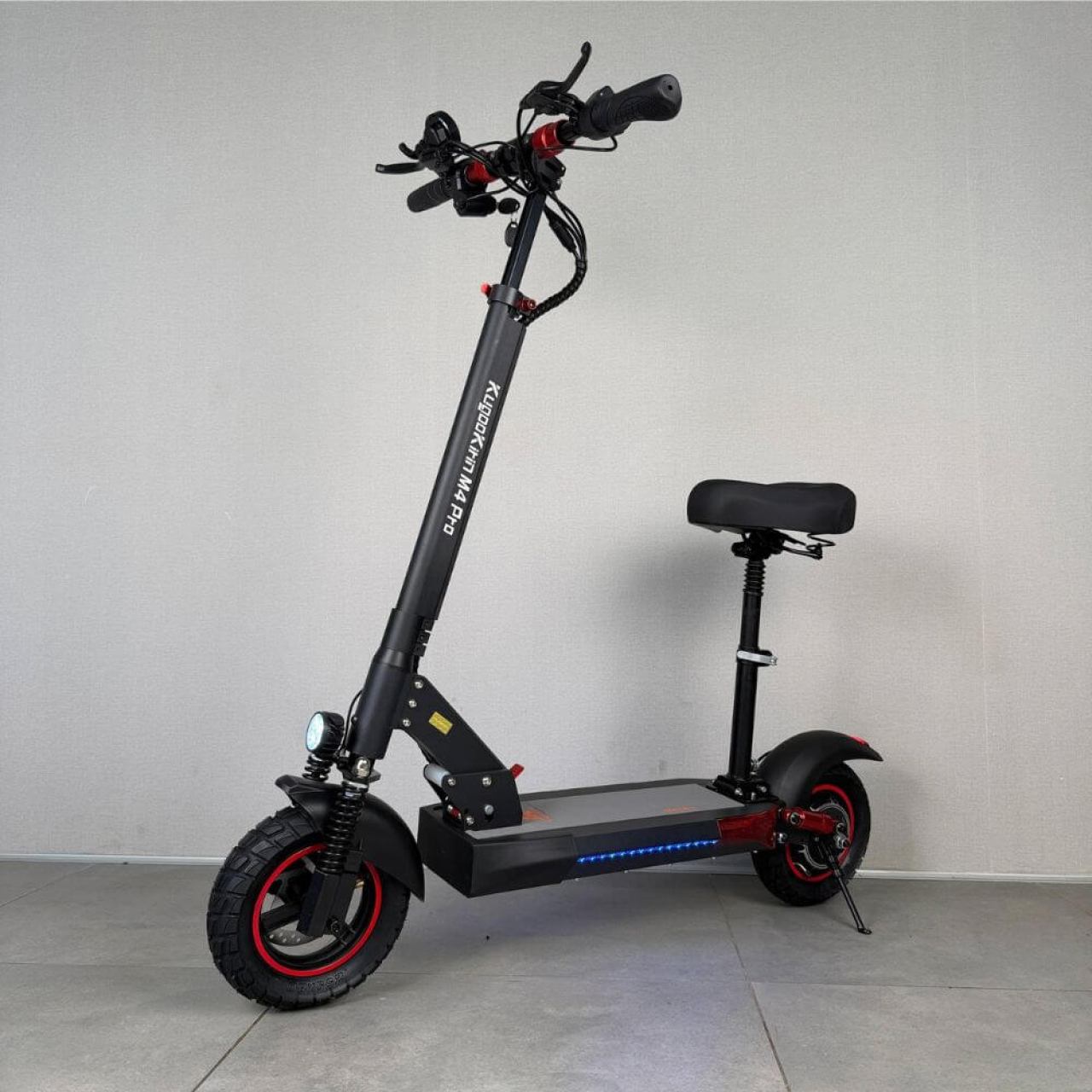 Електросамокат KUGOO KIRIN M4 PRO 1000W 18Ah — до 45 км/год, 10", із сидінням, Фото 1