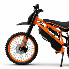 Електровелосипед KUGOO Wish 02 Pro 2500W 60V 27Ah помаранчевий колір — сучасний транспорт для міста та бездоріжжя, Фото 2