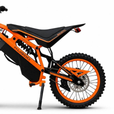 Електровелосипед KUGOO Wish 02 Pro 2500W 60V 27Ah помаранчевий колір — сучасний транспорт для міста та бездоріжжя, Фото 3