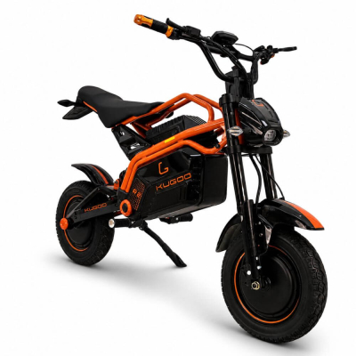 Електровелосипед KUGOO R2 Orange Dual Motor 3600W (1800W×2) 60V 31.2Ah — потужний повнопривідний електровелосипед із літієвим акумулятором