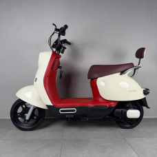 Електровелосипед EVOBIKE UNO 800W 48V 20Ah молочного кольору — двомісна модель із графеновим акумулятором та подвійною амортизацією, Фото 7