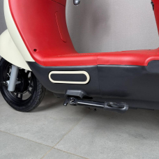 Електровелосипед EVOBIKE UNO 800W 48V 20Ah молочного кольору — двомісна модель із графеновим акумулятором та подвійною амортизацією, Фото 8
