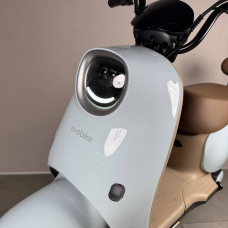 Електровелосипед EVOBIKE UNO 800W 48V 20Ah блакитного кольору — двомісна модель із графеновим акумулятором та подвійною амортизацією, Фото 3