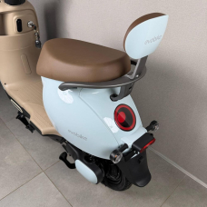 Електровелосипед EVOBIKE UNO 800W 48V 20Ah блакитного кольору — двомісна модель із графеновим акумулятором та подвійною амортизацією, Фото 11