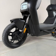 Електровелосипед EVOBIKE YOTA 800W 48V 20Ah, двомісний 14", з подвійною амортизацією, кошиком, чорний, Фото 2