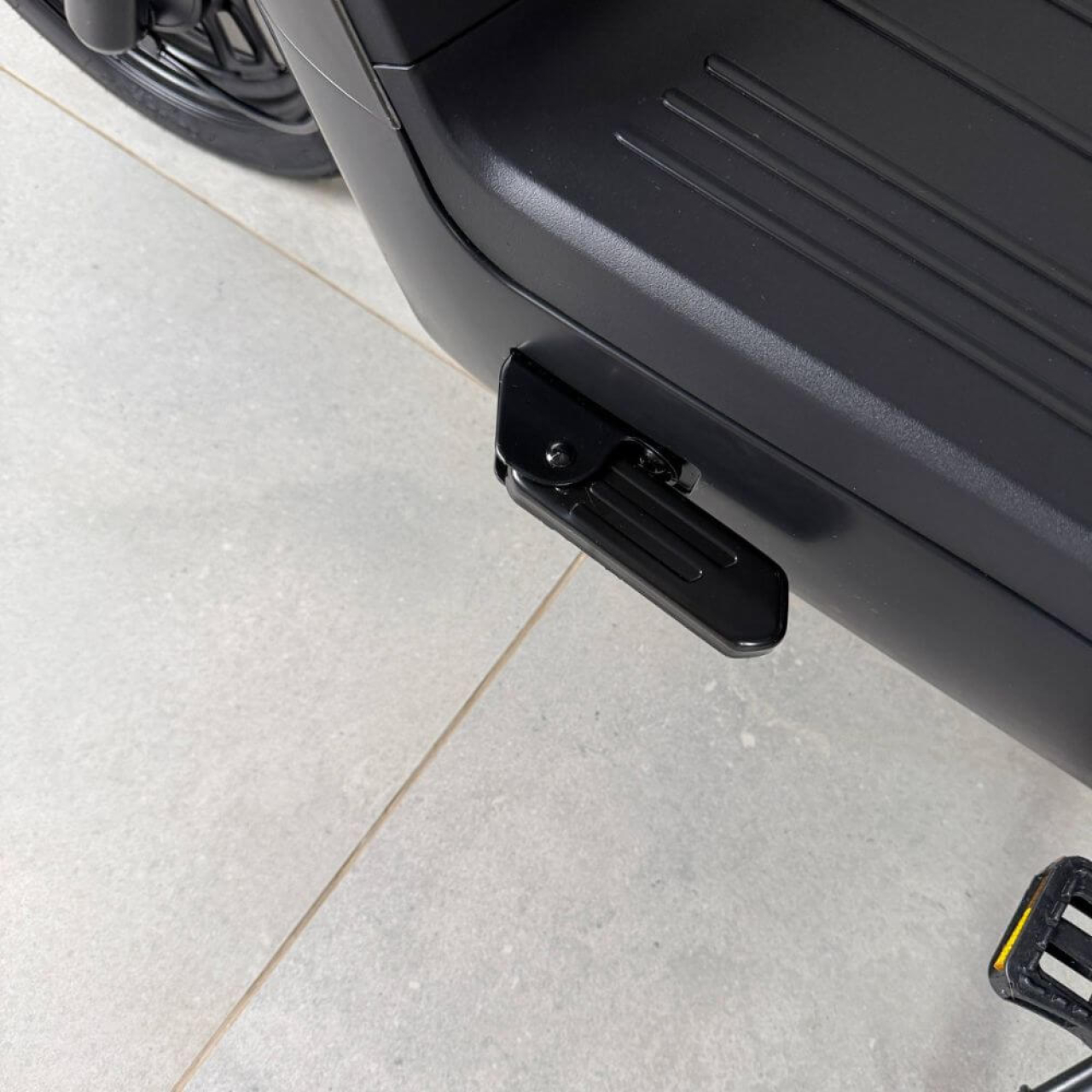 Електровелосипед EVOBIKE YOTA 800W 48V 20Ah, двомісний 14", з подвійною амортизацією, кошиком, чорний, Фото 10