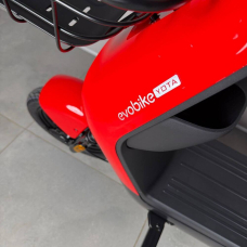 Електровелосипед EVOBIKE YOTA 800W 48V 20Ah, двомісний 14", з подвійною амортизацією, кошиком, червоний, Фото 5