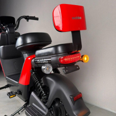 Електровелосипед EVOBIKE YOTA 800W 48V 20Ah, двомісний 14", з подвійною амортизацією, кошиком, червоний, Фото 13
