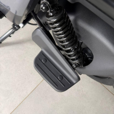 Електровелосипед EVOBIKE YOTA 800W 48V 20Ah, двомісний 14", з подвійною амортизацією, кошиком, сірий, Фото 11