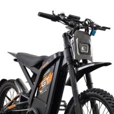 Електровелосипед OUXI GT2000 2000W 48V 30Ah — 19", амортизація, гідравлічні гальма, помаранчевий, Фото 3