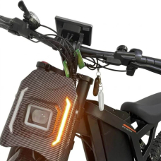 Електровелосипед OUXI GT2000 2000W 48V 30Ah — 19", амортизація, гідравлічні гальма, сірий, Фото 3
