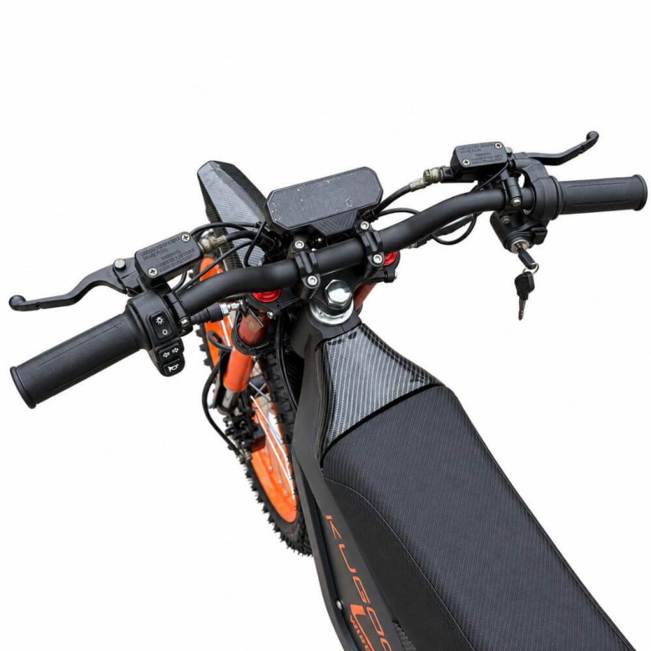 Електровелосипед KUGOO Wish 01 ULTRA 2900W 52V 35Ah — до 80 км/год, колеса 19/17", подвійна амортизація, Фото 10
