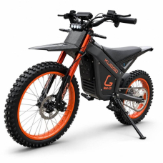 Електровелосипед KUGOO Wish 01 ULTRA 2900W 52V 35Ah — до 80 км/год, колеса 19/17", подвійна амортизація, Фото 1