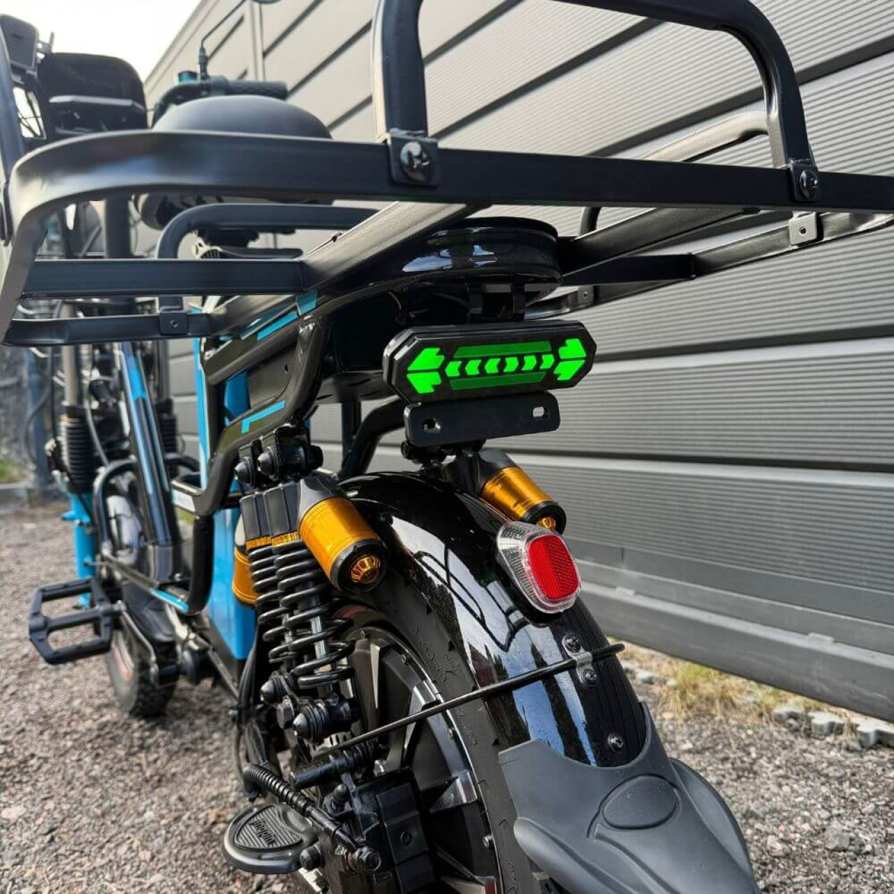 Електровелосипед MINAKO Monster Pro 2000W 60V — 16", до 70 км/год, гідравлічні гальма, Фото 8