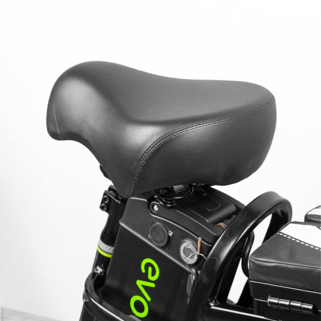 Електровелосипед EVOBIKE X-CITY U20 800W 48V — двомісна модель для міста та щоденних поїздок із розкладним сидінням-багажником 2 в 1, Фото 7
