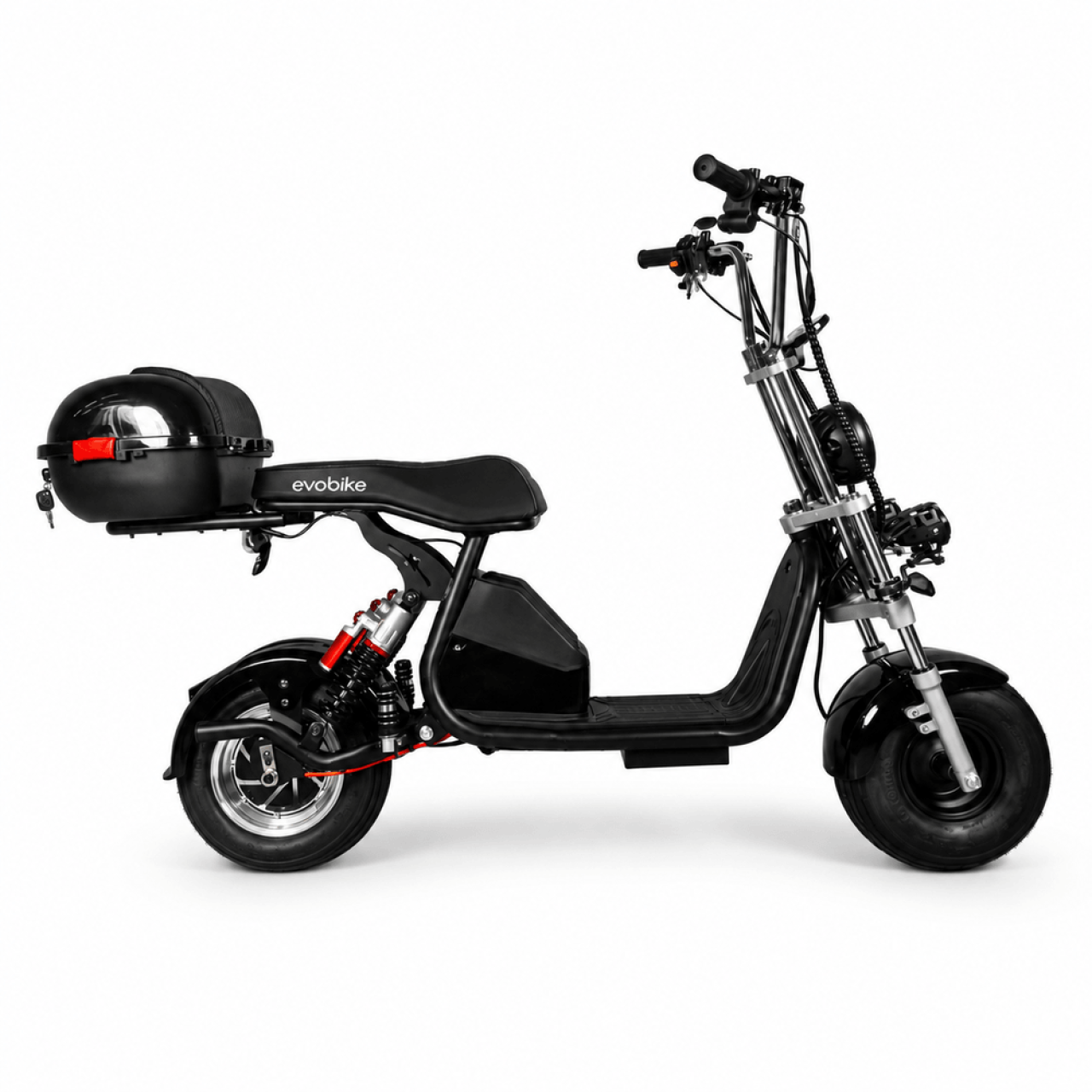EVOBIKE Spark X2 PRO 48V 24Ah 2000W чорного кольору — потужність, комфорт і сучасні технології, Фото 4