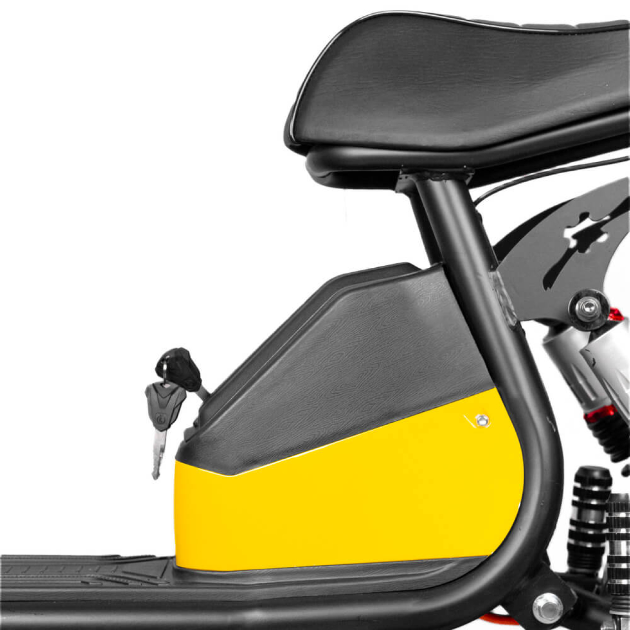 EVOBIKE Spark X2 PRO 48V 24Ah 2000W жовтого кольору — потужність, комфорт і сучасні технології, Фото 9