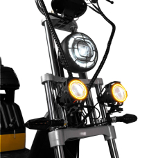 EVOBIKE Spark X2 PRO 48V 24Ah 2000W жовтого кольору — потужність, комфорт і сучасні технології, Фото 14