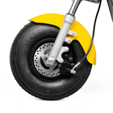 EVOBIKE Spark X2 PRO 48V 24Ah 2000W жовтого кольору — потужність, комфорт і сучасні технології, Фото 3