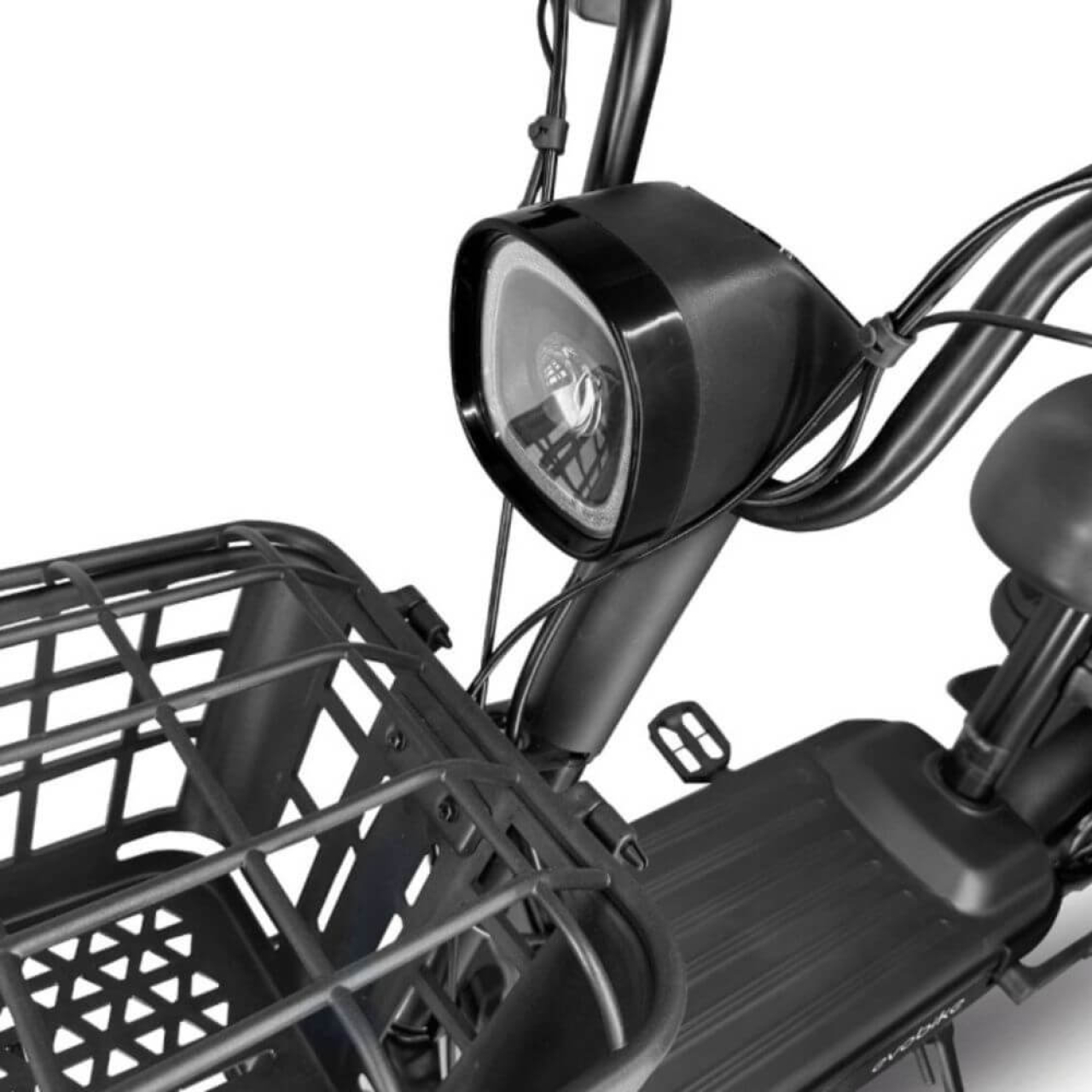 Електровелосипед EVOBIKE Nova PRO 600W 48V 20Ah з амортизацією та колесами 14″ чорний, Фото 6