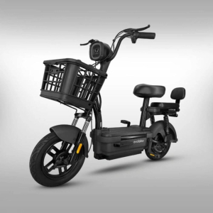Електровелосипед EVOBIKE Nova PRO 600W 48V 20Ah з амортизацією та колесами 14″ чорний