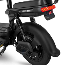 Електровелосипед EVOBIKE Nova PRO 600W 48V 20Ah з амортизацією та колесами 14″ чорний, Фото 7