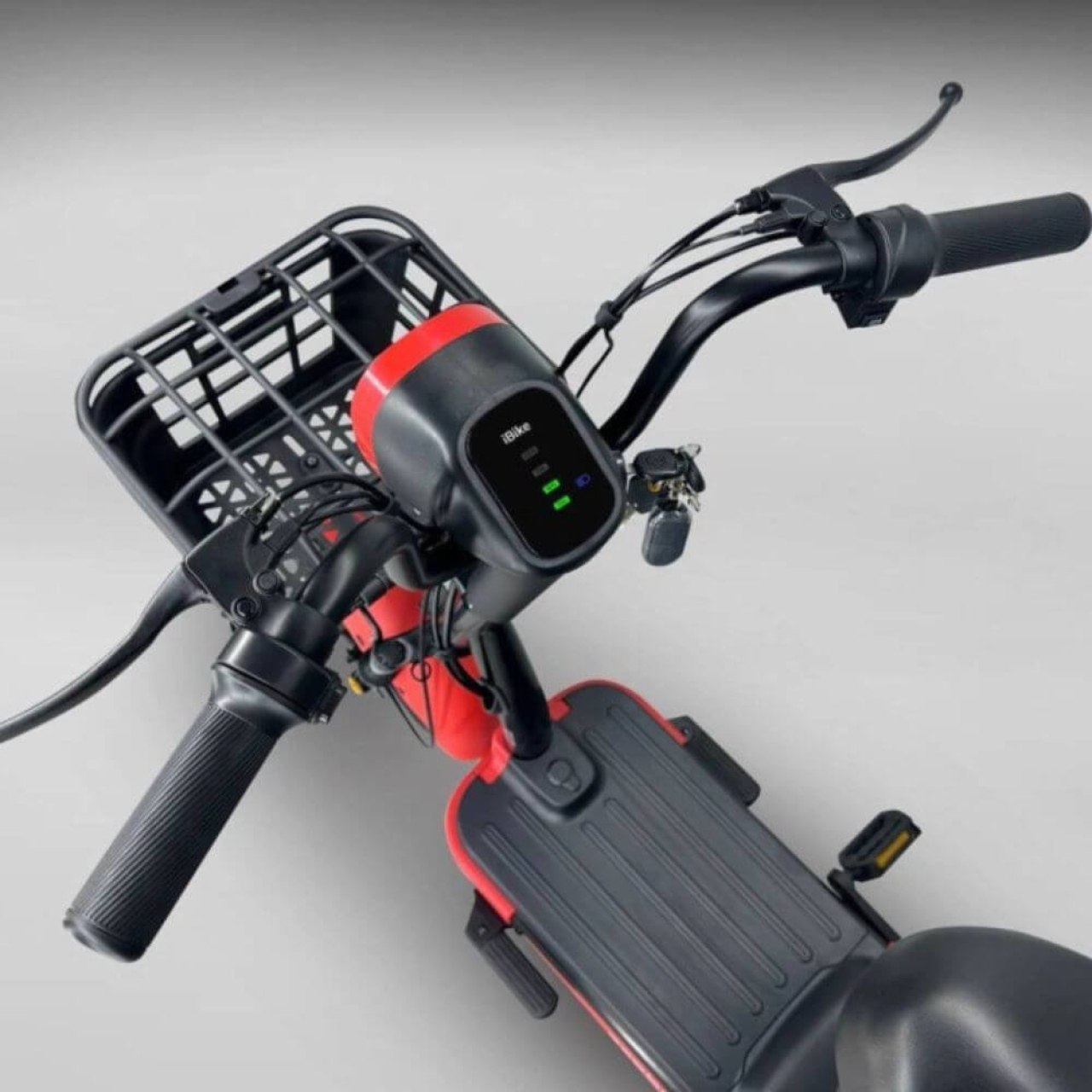 Електровелосипед EVOBIKE Nova PRO 600W 48V 20Ah з амортизацією та колесами 14″ червоний, Фото 6