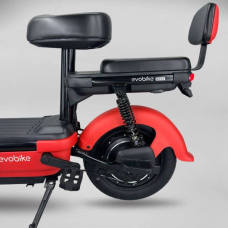 Електровелосипед EVOBIKE Nova PRO 600W 48V 20Ah з амортизацією та колесами 14″ червоний, Фото 3