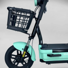 Електровелосипед EVOBIKE Nova PRO 600W 48V 20Ah з амортизацією та колесами 14″ бірюзовий, Фото 4