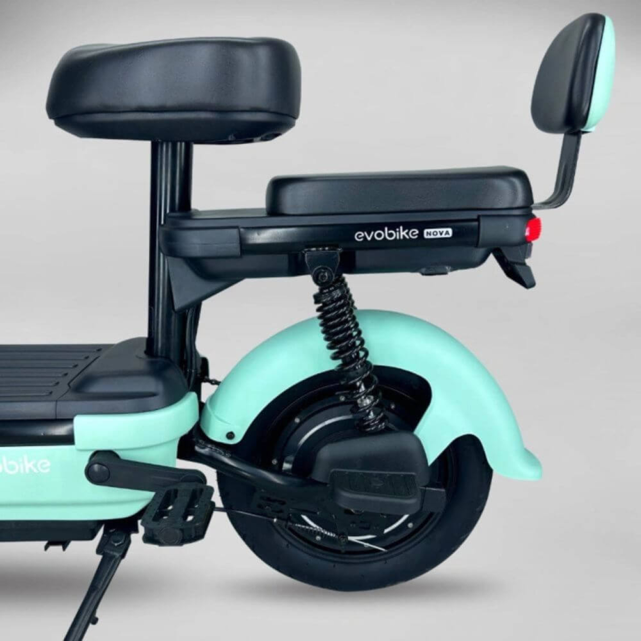 Електровелосипед EVOBIKE Nova PRO 600W 48V 20Ah з амортизацією та колесами 14″ бірюзовий, Фото 7