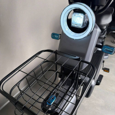 Електровелосипед EVOBIKE Nova S 500W 48V 12Ah графітового кольору з амортизацією та швидкістю до 40 км/год, Фото 10