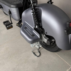 Електровелосипед EVOBIKE Nova S 500W 48V 12Ah графітового кольору з амортизацією та швидкістю до 40 км/год, Фото 13