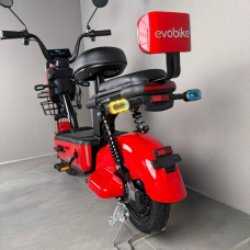 Електровелосипед EVOBIKE Nova S 500W 48V 12Ah червоного кольору з амортизацією та швидкістю до 40 км/год, Фото 13
