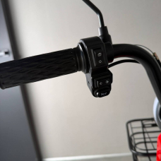 Електровелосипед EVOBIKE Nova S 500W 48V 12Ah червоного кольору з амортизацією та швидкістю до 40 км/год, Фото 9
