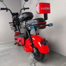 Електровелосипед EVOBIKE Nova S 500W 48V 12Ah червоного кольору з амортизацією та швидкістю до 40 км/год, Фото 11