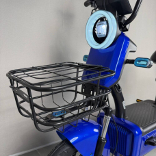 Електровелосипед EVOBIKE Nova S 500W 48V 12Ah синього кольору з амортизацією та швидкістю до 40 км/год, Фото 6