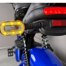 Електровелосипед EVOBIKE Nova S 500W 48V 12Ah синього кольору з амортизацією та швидкістю до 40 км/год, Фото 2