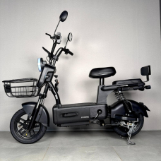 Електровелосипед EVOBIKE Nova S 500W 48V 12Ah чорного кольору з амортизацією та швидкістю до 40 км/год, Фото 2