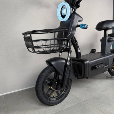 Електровелосипед EVOBIKE Nova S 500W 48V 12Ah чорного кольору з амортизацією та швидкістю до 40 км/год, Фото 4
