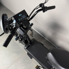 Електровелосипед EVOBIKE Nova S 500W 48V 12Ah чорного кольору з амортизацією та швидкістю до 40 км/год, Фото 9