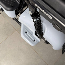 Електровелосипед EVOBIKE Nova S 500W 48V 12Ah глянцевого світло-сірого кольору з амортизацією та швидкістю до 40 км/год, Фото 14