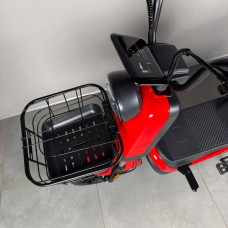 EVOBIKE Atlas 600W 48V 20Ah Красный — электровелосипед для ежедневных поездок по городу, Фото 7