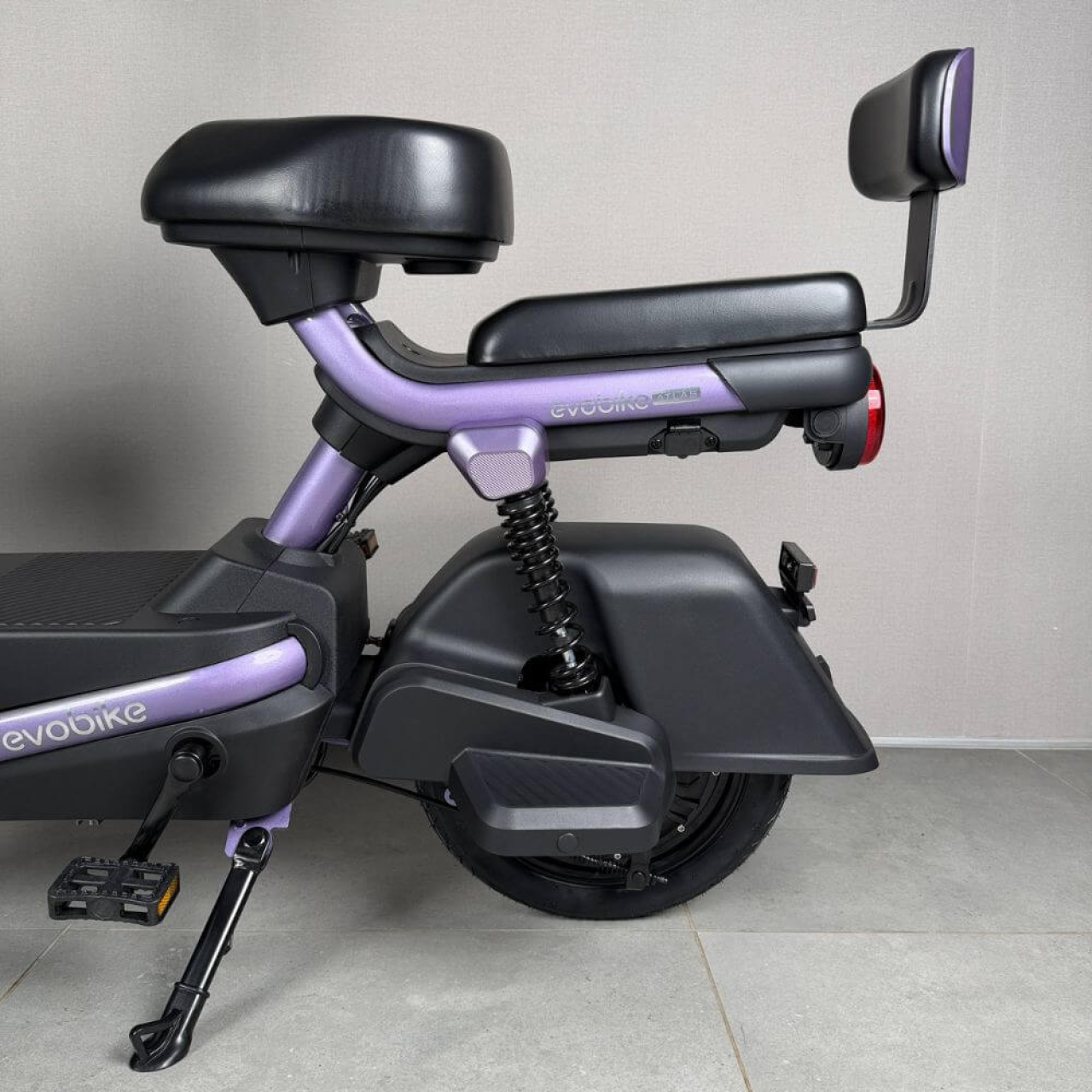 EVOBIKE Atlas 600W 48V 20Ah Фиолетовый — электровелосипед для ежедневных поездок по городу, Фото 9