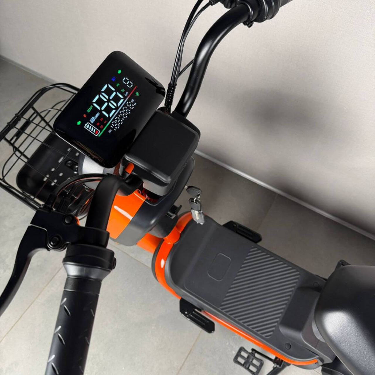 EVOBIKE Atlas 600W 48V 20Ah Оранжевый — электровелосипед для ежедневных поездок по городу, Фото 9